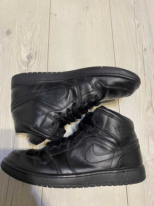 Nike Air Jordan 1 mid czarne