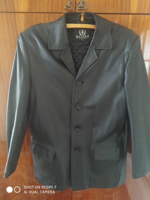 Пиджак  мужской кожаный