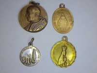 Medalhas religiosas antigas