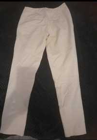 Beżowe spodnie Reserved 36 S cygaretki