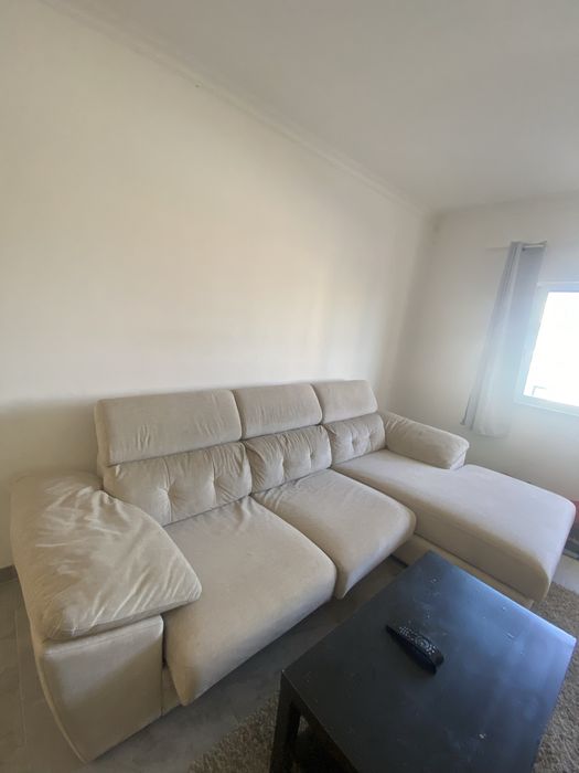 Sofa de camurça 5 lugares