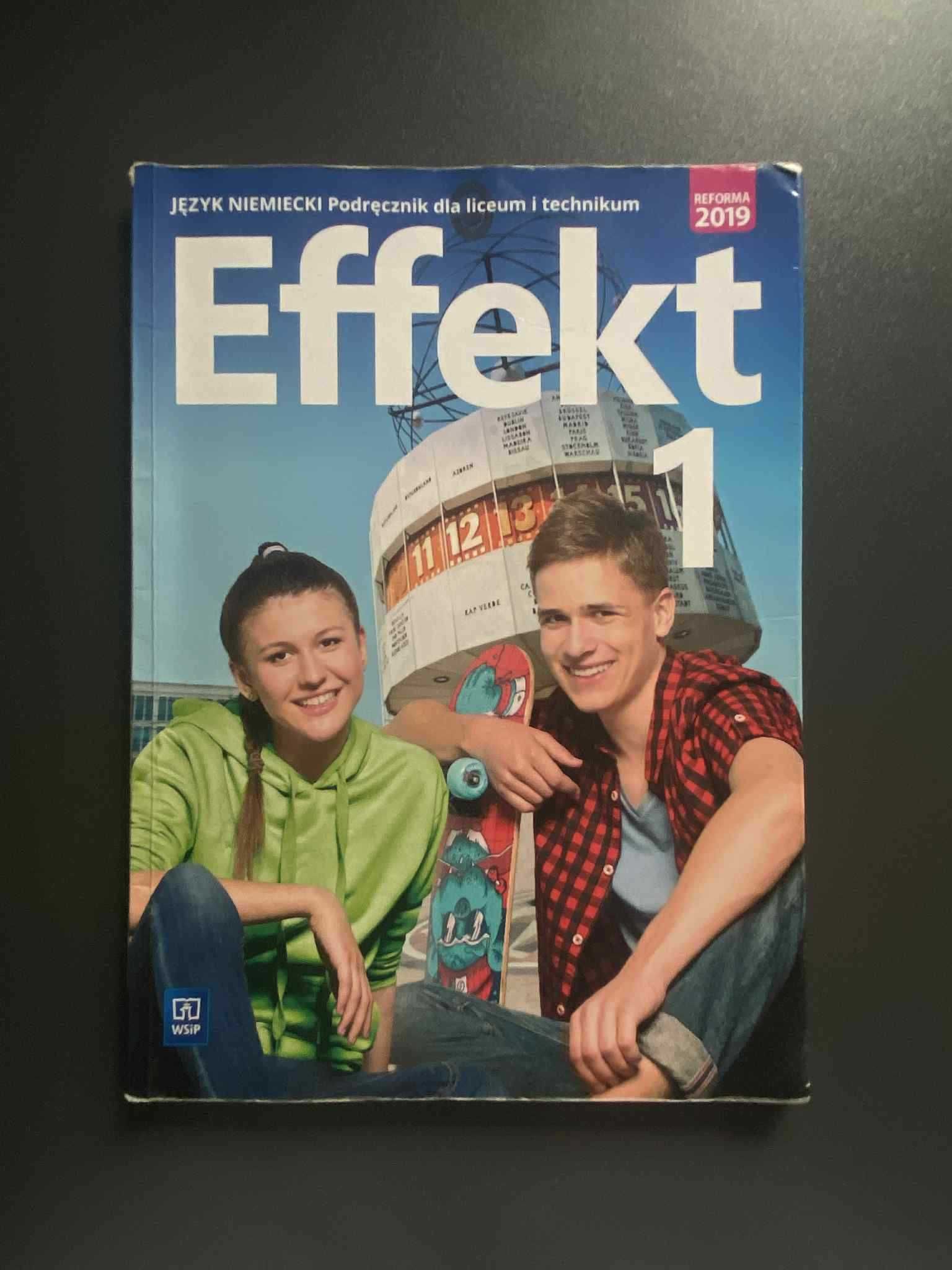 Effekt 1 - podręcznik języka niemieckiego do klasy 1 | WSiP