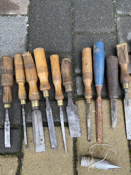 Стамески,обушковая пила старинные Sheffield,Marples Англия