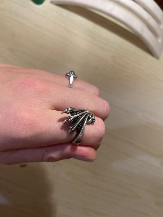 Срібний перстень «Кігті» 20р