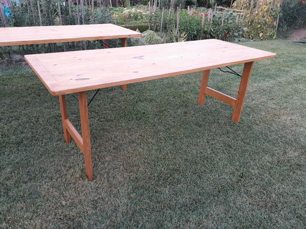 Mesa madeira pernas de fechar
