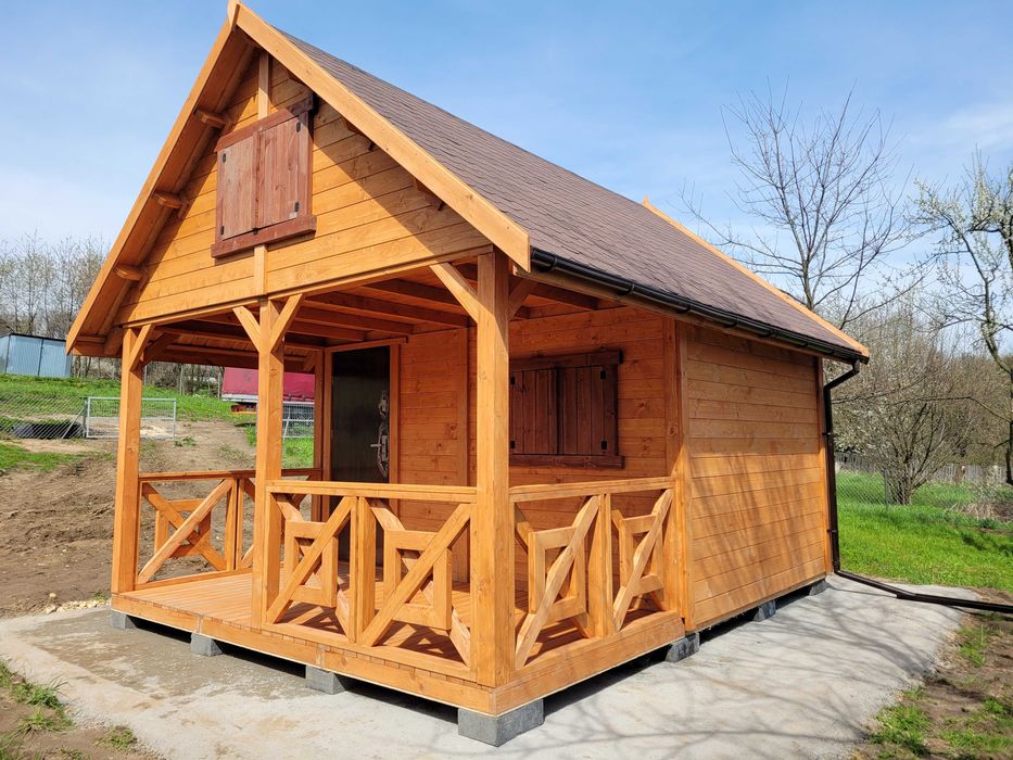 Domek drewniany Domek letniskowy bez pozwolenia HIT Alan 4x5