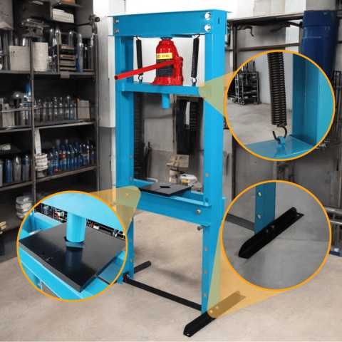 Prasa hydrauliczna 20 ton warsztatowa regulowana 23-93cm