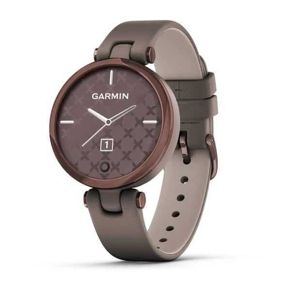 Garmin Lily Classic з бежевим корпусом та ремінцем з італійської шкіри