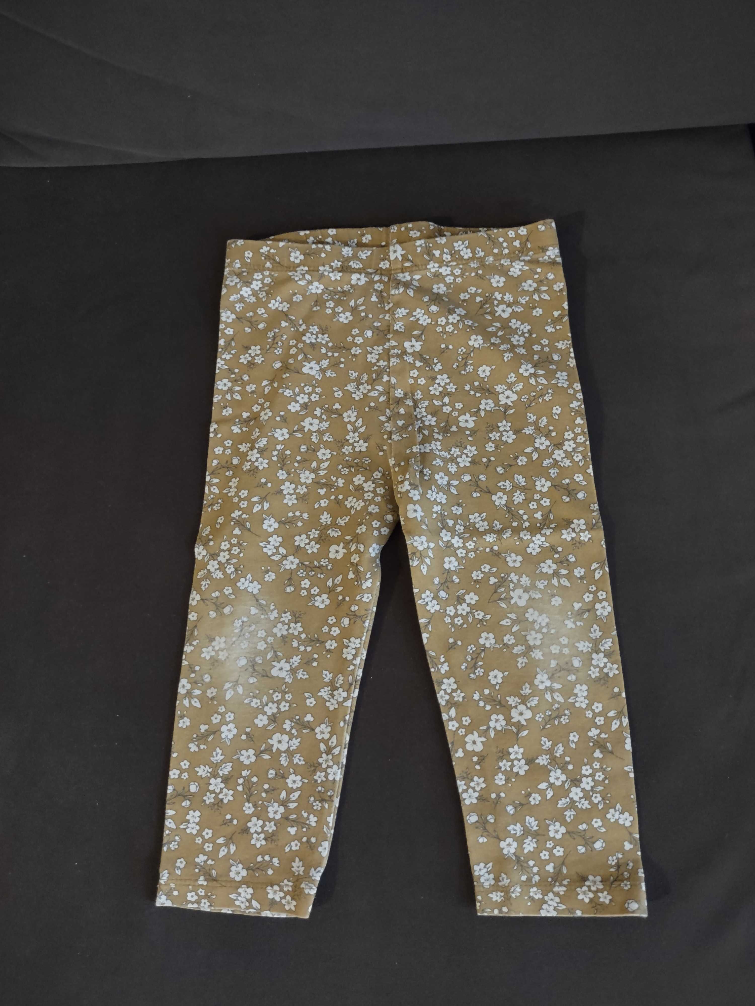 Spodnie legginsy niemowlęce rozmiar 74