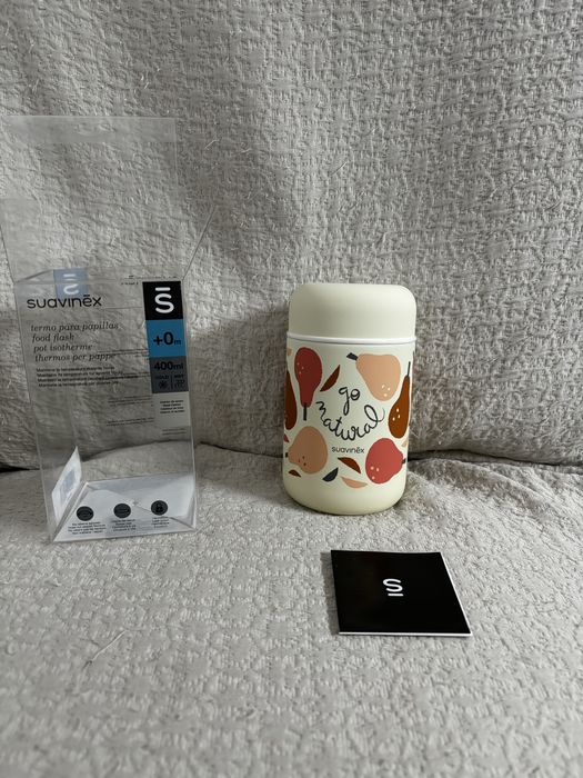 Garrafa Térmica em aço inoxidável 400 ml Suavinex Novo