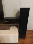 Amplituner Yamaha RX-V381 oraz zestaw głośników Yamaha NS-F51 + NS-P51