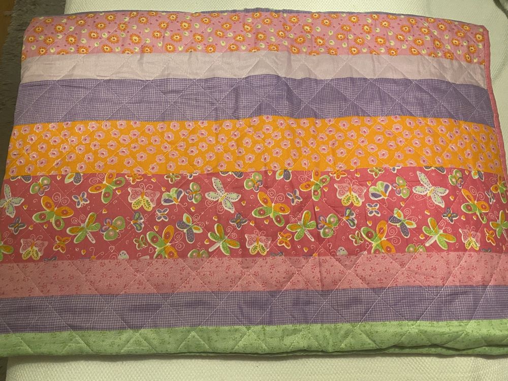 Colcha reversível, cama menina 1,60 x 2,20 mt, da Kasa