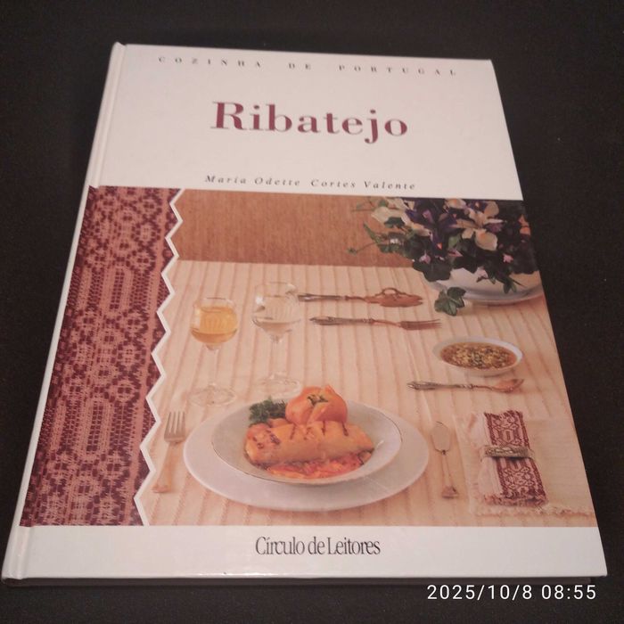 Livro Cozinha de Portugal Ribatejo