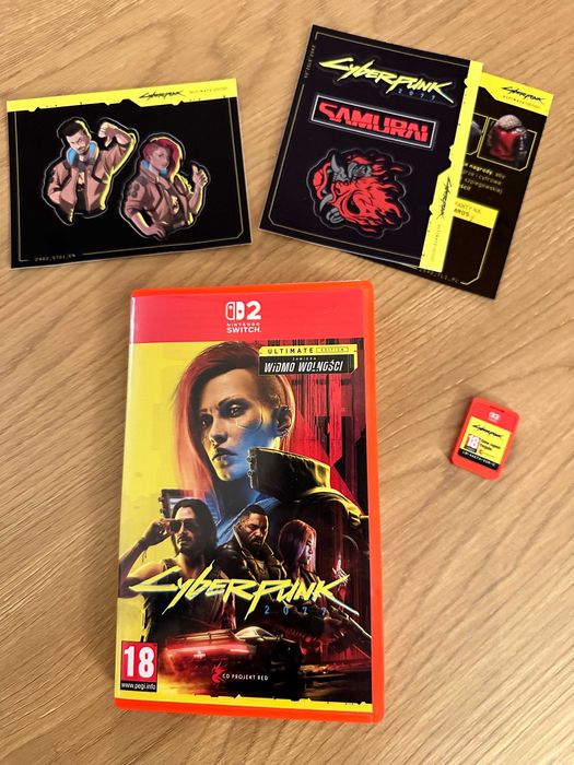 Cyberpunk 2077 Widmo Wolności Nintendo Switch 2 Stan Idealny + Gratisy