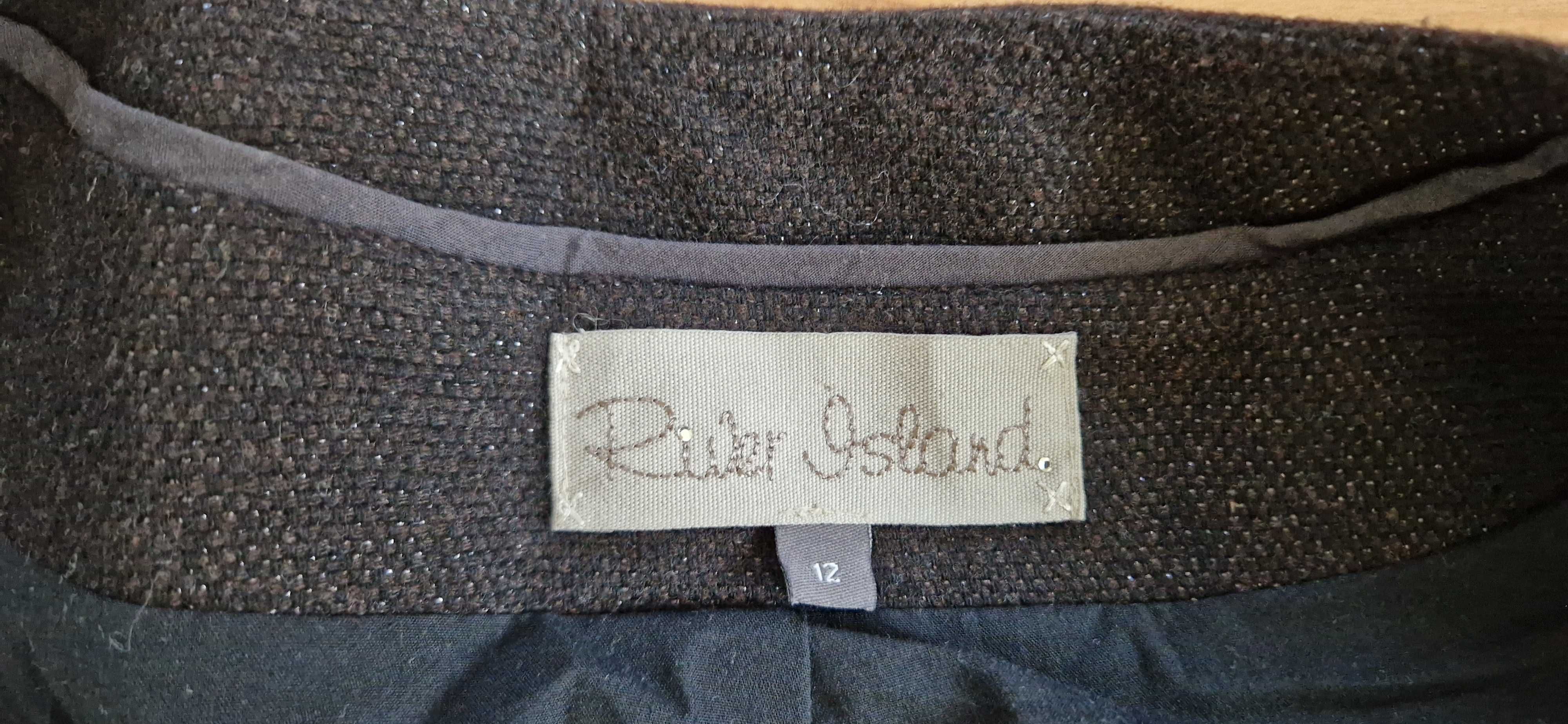 Bolerko, kamizelka, narzutka z błyszczacą nitką River Island L