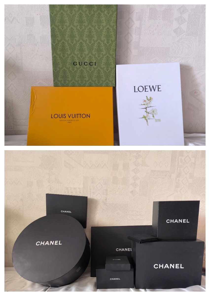 Коробки Dior Chanel Loewe Hermes