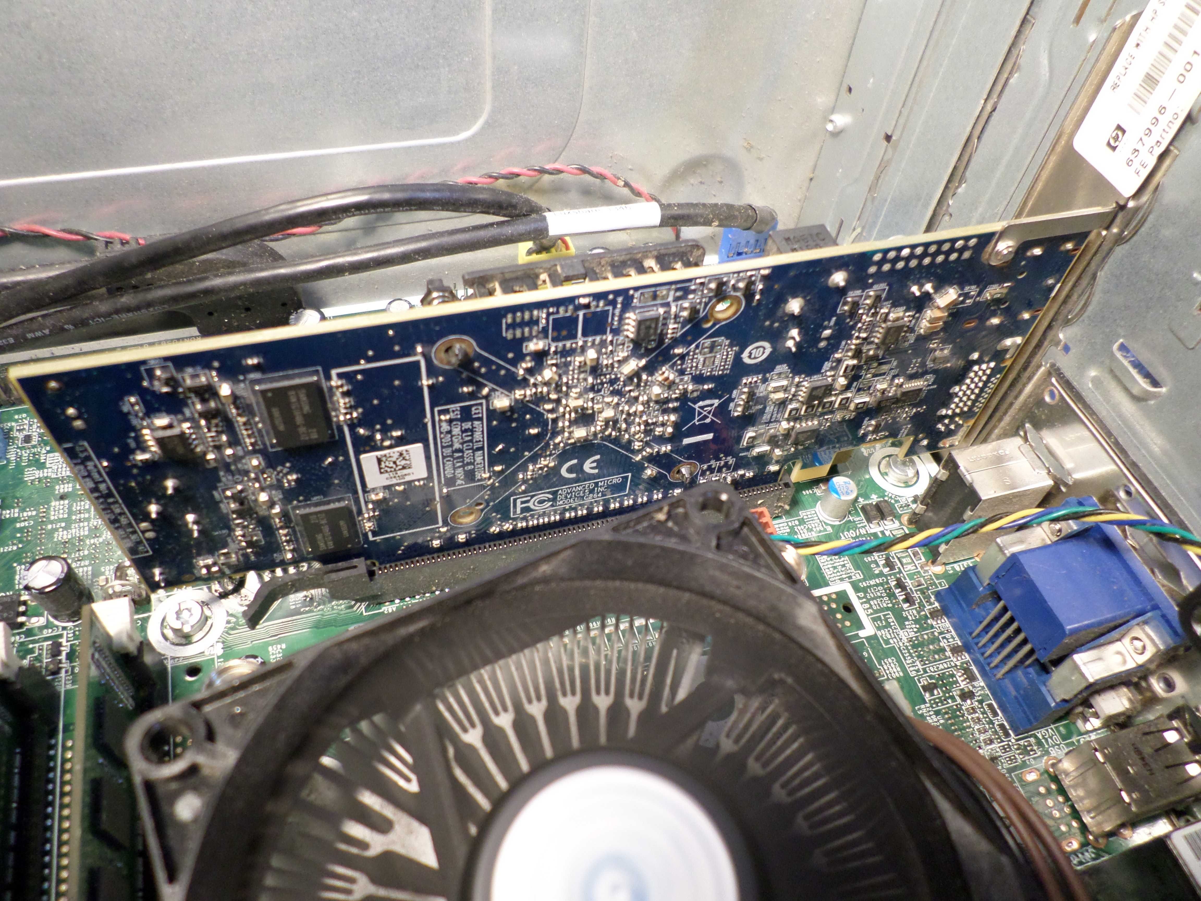 Видеокарта AMD Radeon HD 5450 512Mb  GDDR3  64-bit  dvi DisplayPort