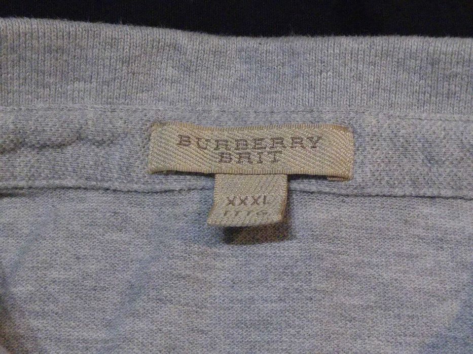 polo bawełniane męskie, koszulka Burberry