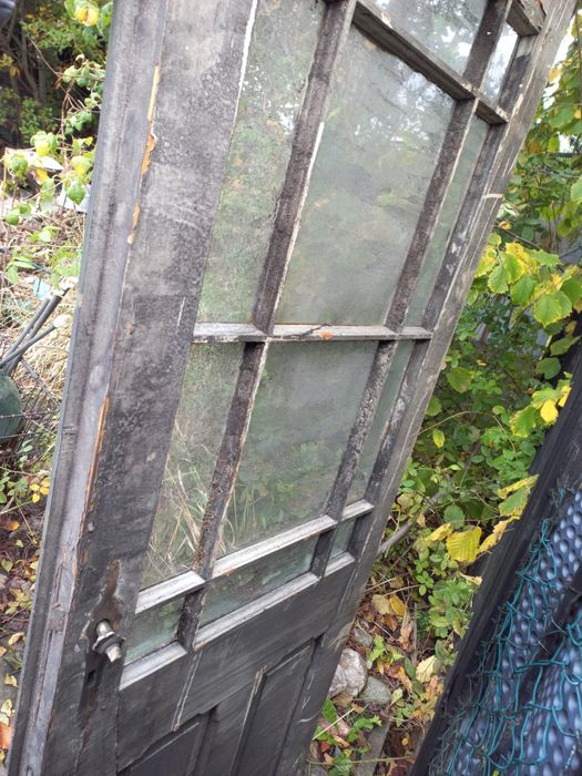 Drzwi drewniane zabytkowe