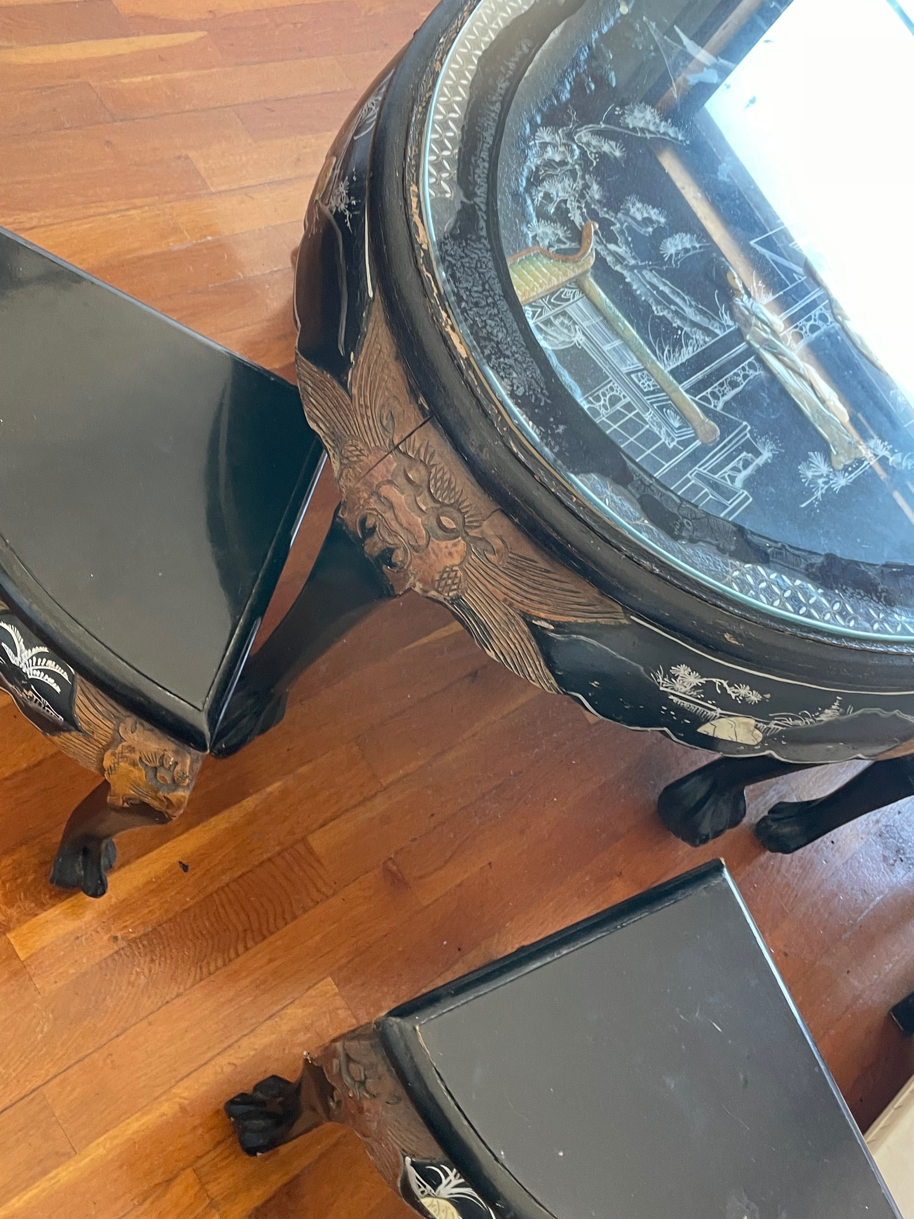 mesa vintage chinesa