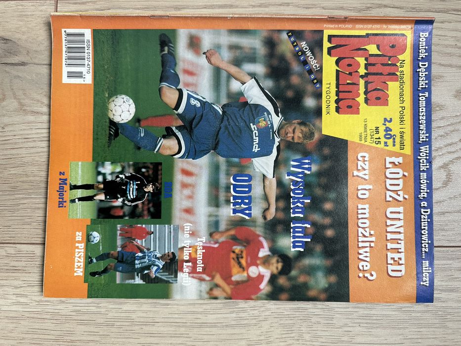Tygodnik piłka nożna z 1999 roku nr 15