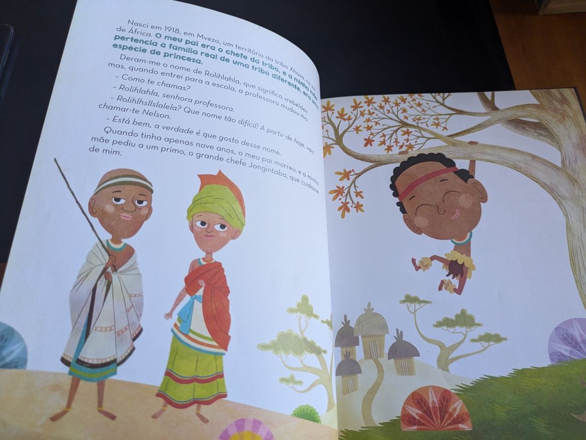 Nelson Mandela os meus pequenos heróis