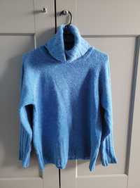 Niebieski używany ciepły sweter Orsay