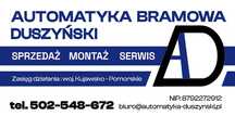 BRAMY GARAŻOWE/Automatyka do bram/napędy -sprzedaż montaż serwis