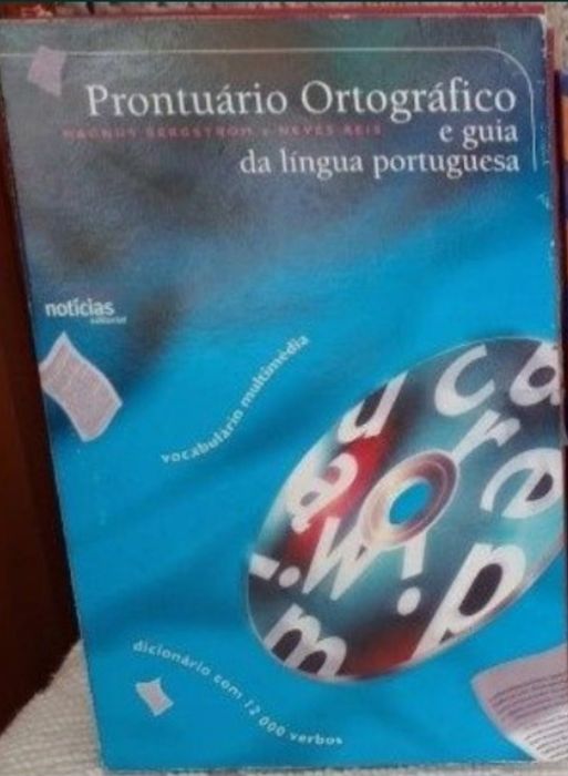 Prontuário ortográfico e guia da Língua Portuguesa - 1 livro e 1 cd