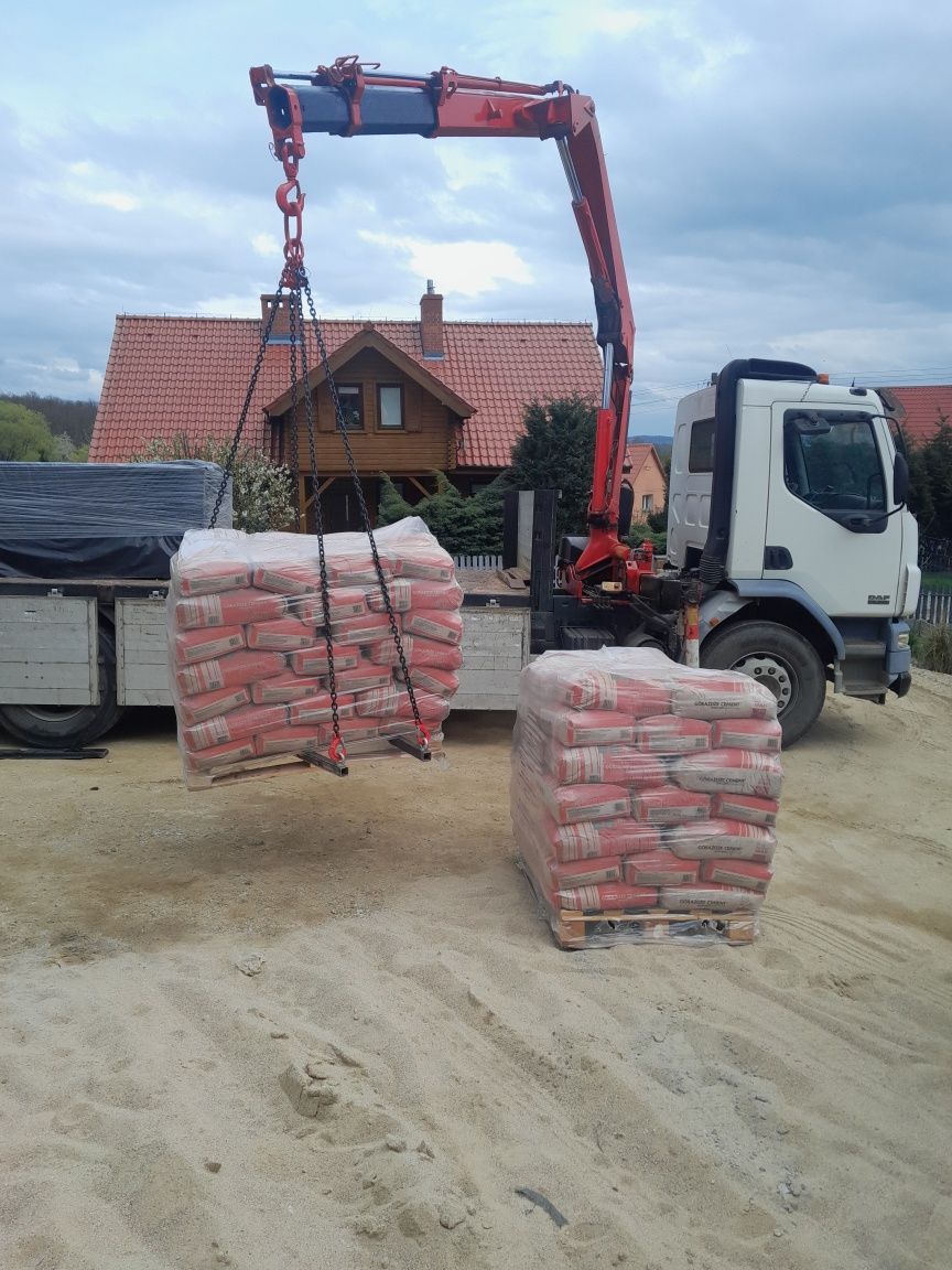Transport hds dźwig