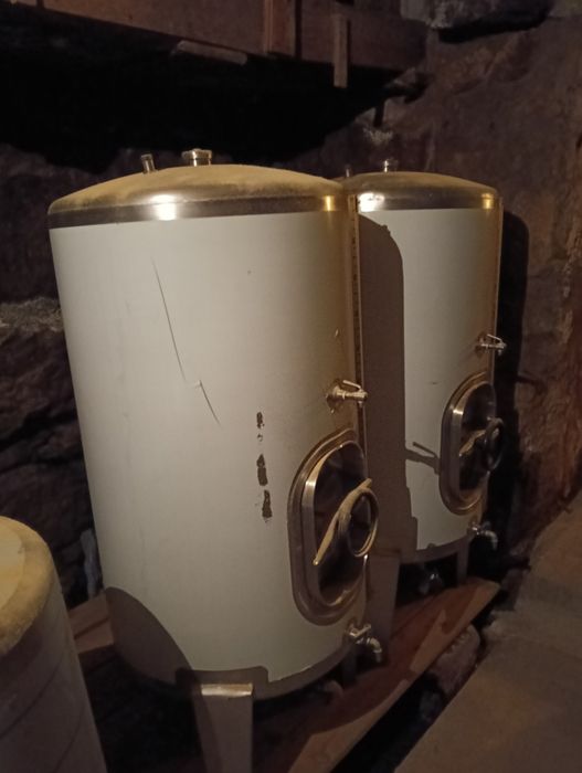 Cuba inox para vinho 350 litros