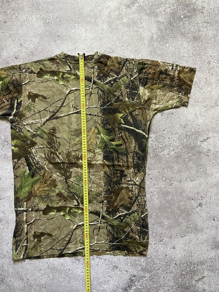 Чоловіча футбоока RealTree SK8 оверсайз камуфляж в