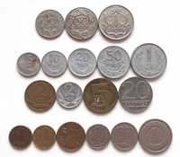 Набор монет Польши (гроши, злотые), Польша, 18 шт