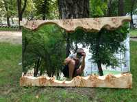Дзеркало із дерева
