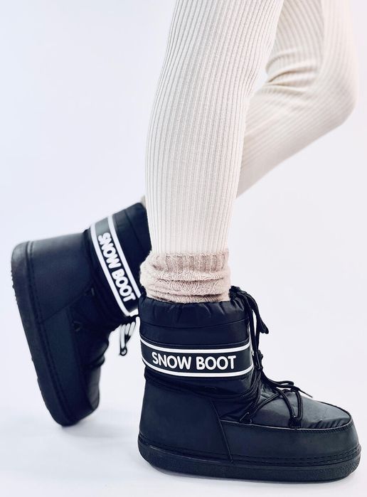 Snow Boots Krótkie Sims Black