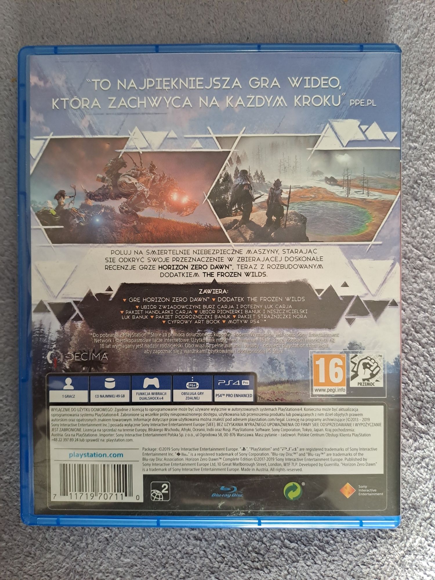 Gra Hirizon Zero Dawn PS4