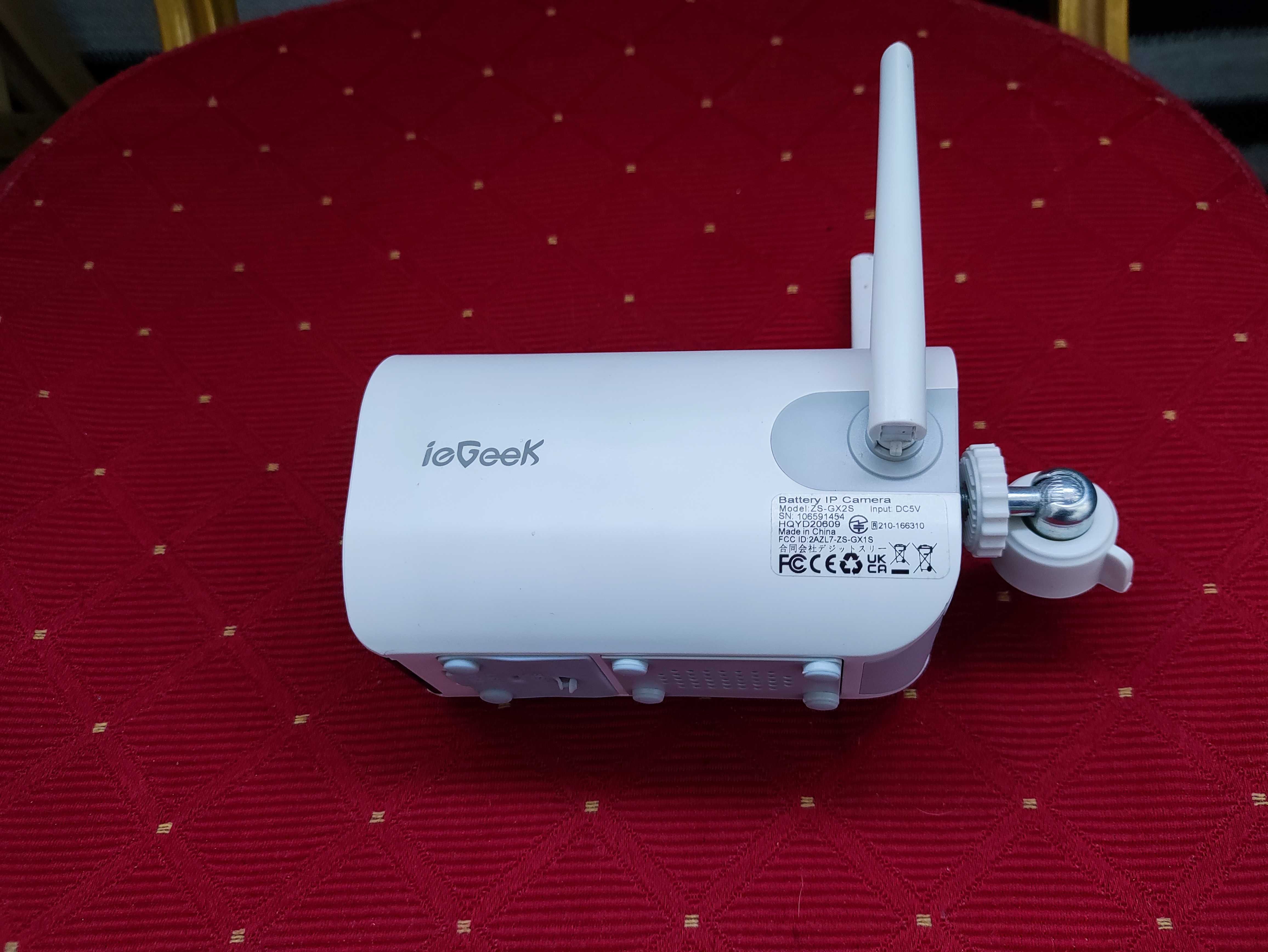 Kamera bezprzewodowa zewnętrzna WiFi IP ieGeek ZS-GX2S do monitoring