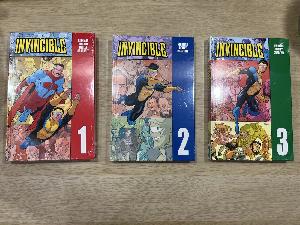 Invincible tom 1-3