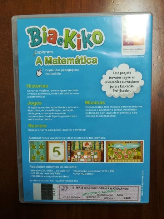 DVD : Bia e Kiko exploram a Matemática