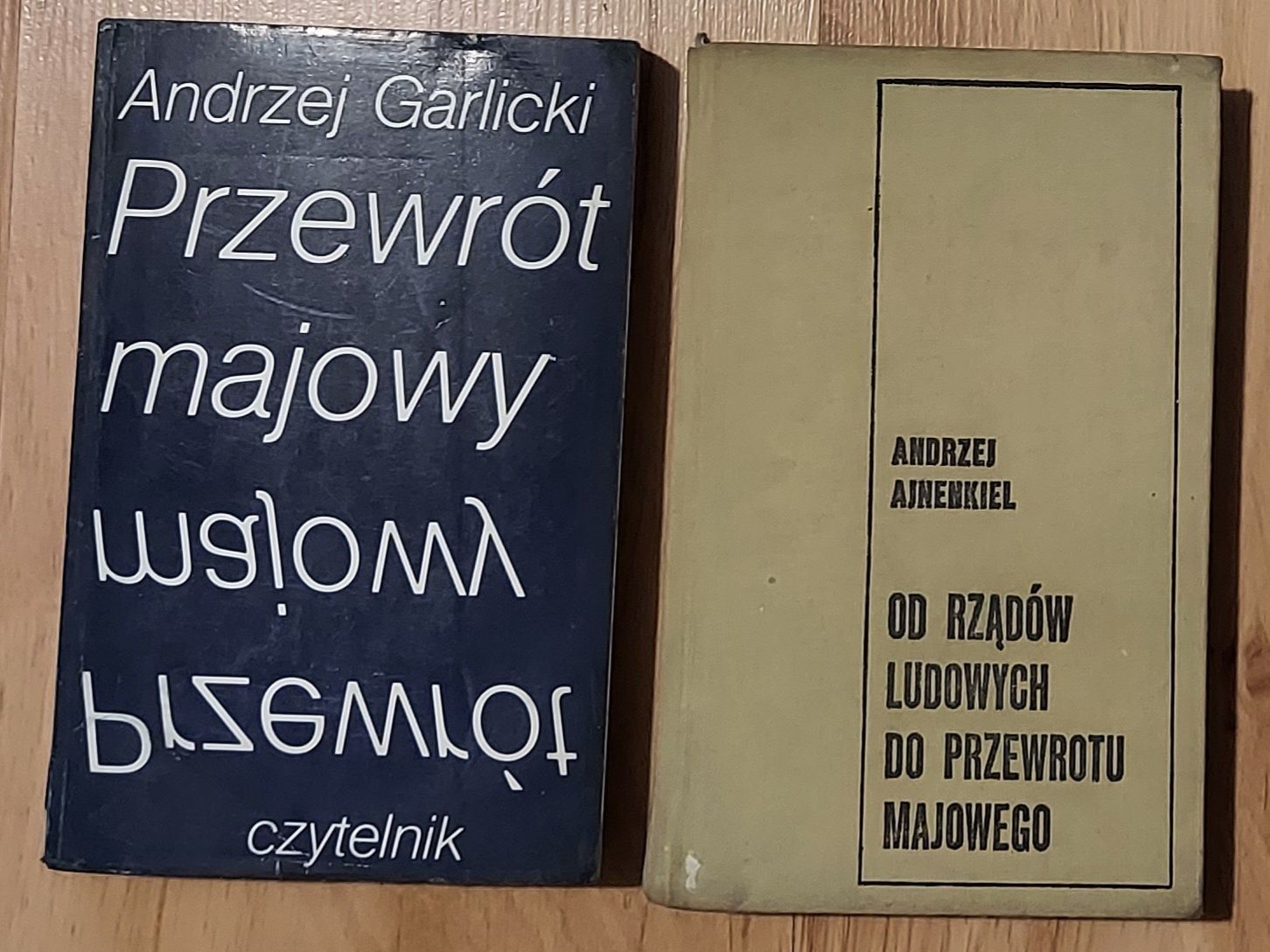 II RP Przewrót majowy Garlicki Ajnenkiel Zestaw 2ksOKAZJA *