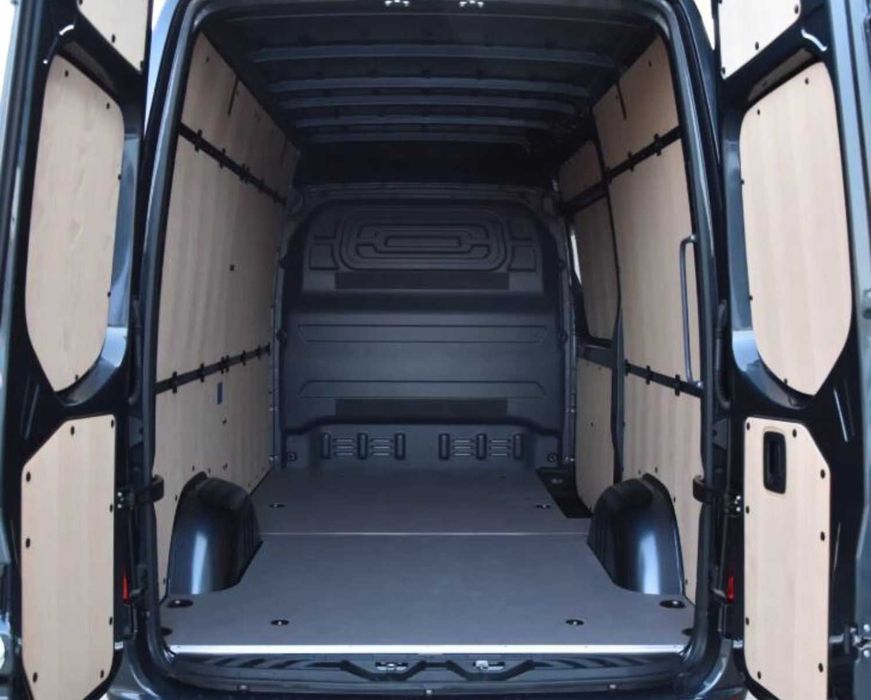 MERCEDES SPRINTER L2 H2 Podłoga 9 mm+Boki sklejka 4 mm WYSYŁKA GRATIS!
