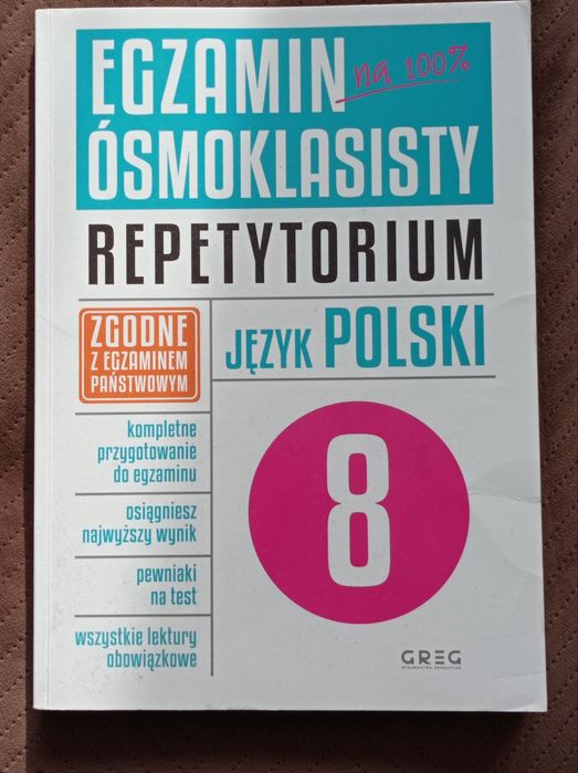 Repetytorium ósmoklasisty Język polski GREG