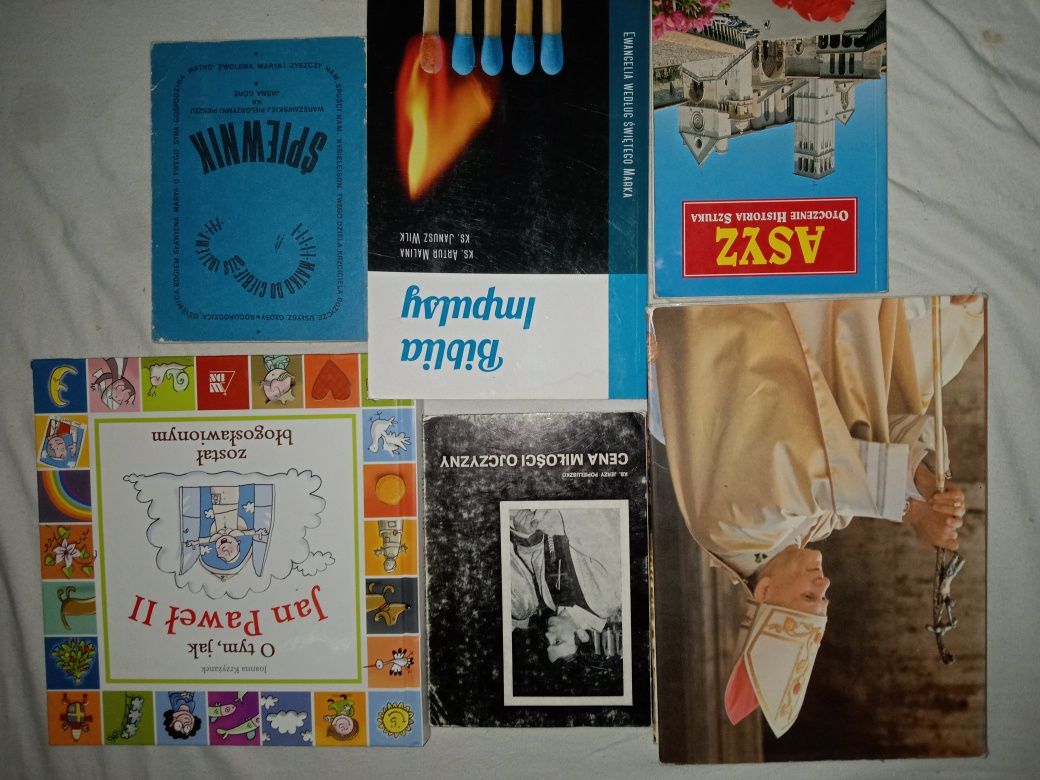Chrześcijaństwo , 20 książek o tematyce religijnej , zestaw 9.