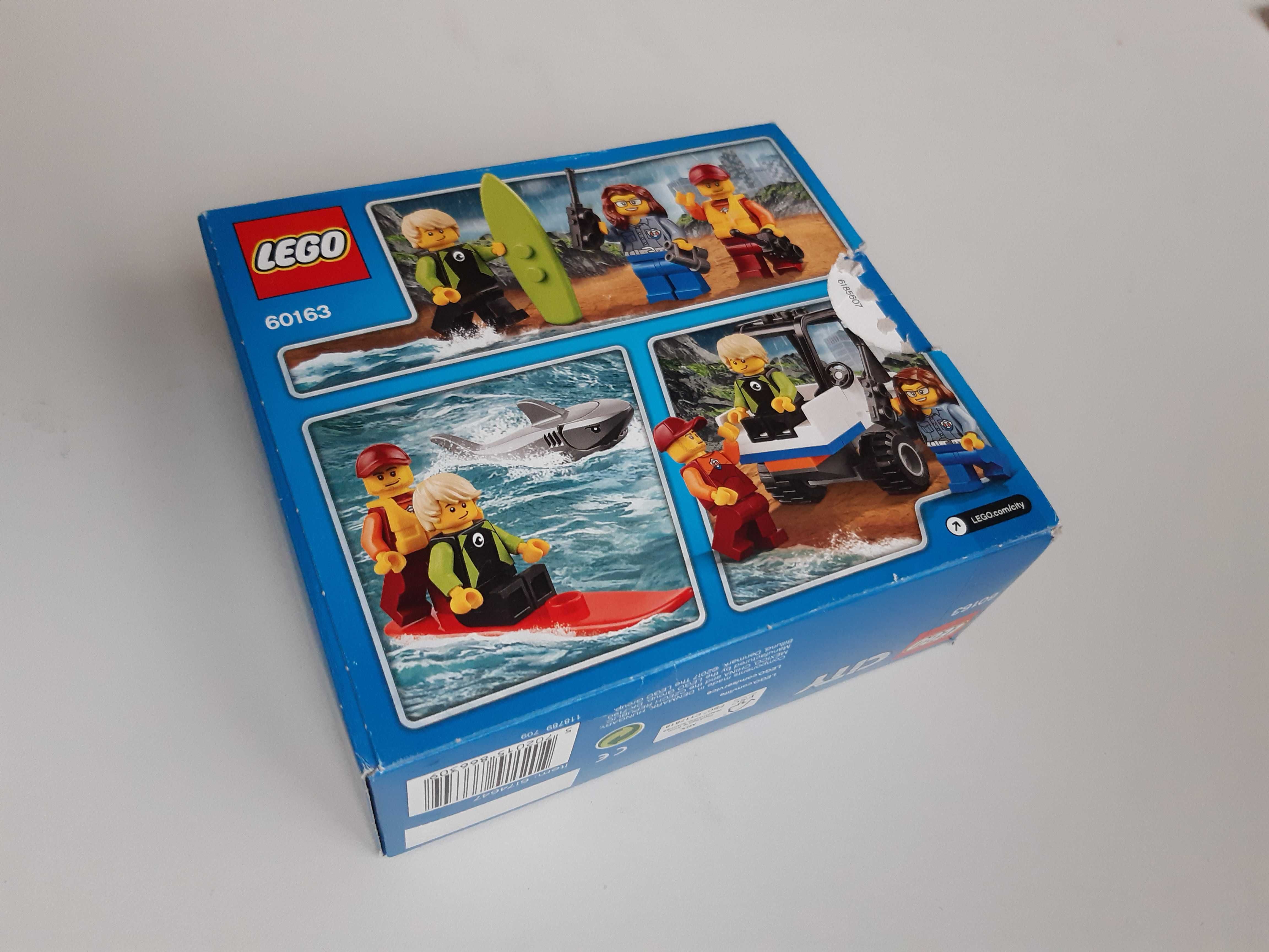 klocki LEGO 60163 city komplet 3x minifigurki