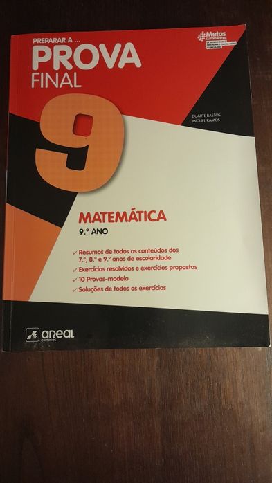 Preparar a prova final matemática 9.° ano areal editores