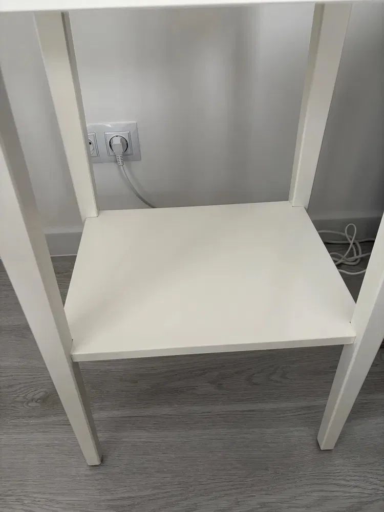 Ikea Hemnes półka nocna biała stolik 46x35 loft Strzelce Opolskie
