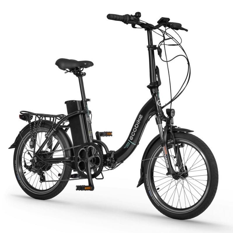 Rower elektryczny składany Ecobike Even Black