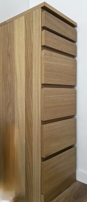 Camiseiro/cómoda com espelho - malm - IKEA