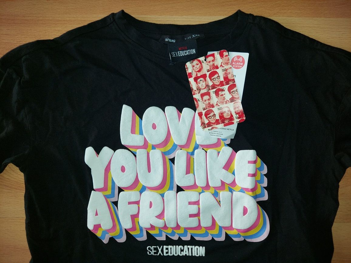 Sex Education | Sinsay | koszulka | T-shirt | crop top