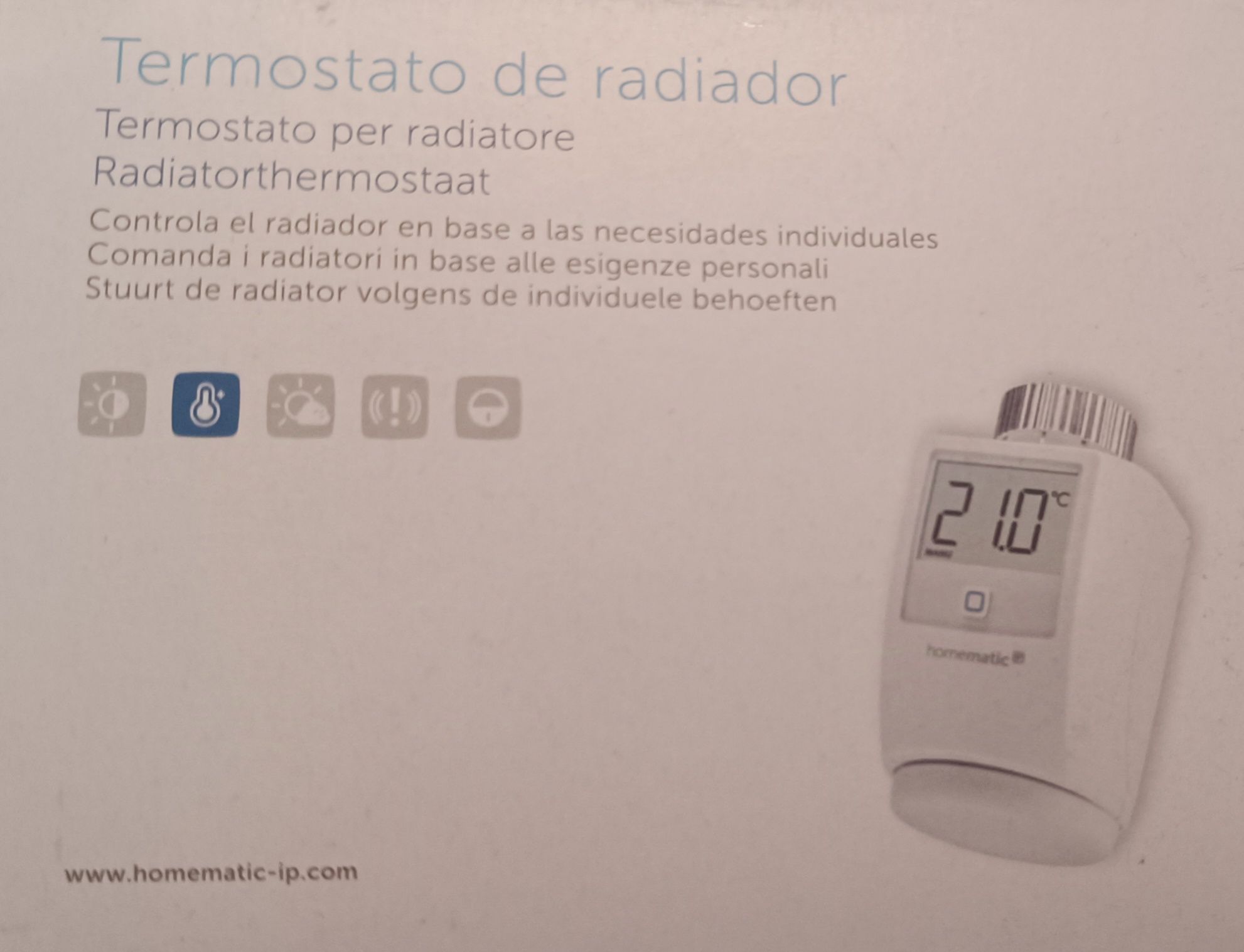 Głowica termostatyczna Homematic IP 140280 HMIP-eTRV-2